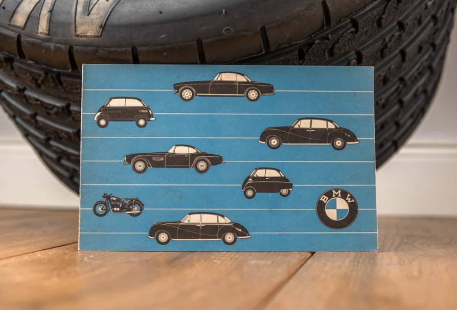 1950' Brochure BMW 501 / 502 / 503 / 507 / 600 / Isetta
