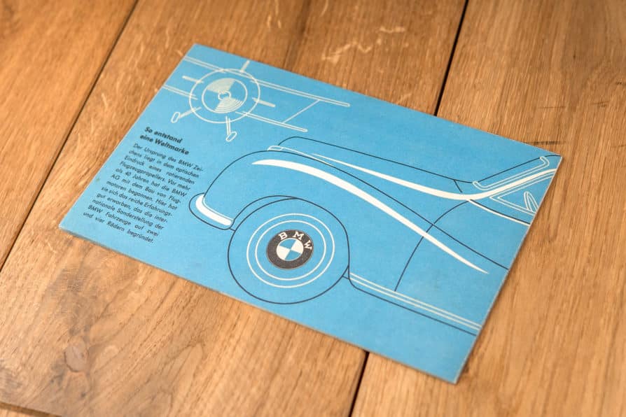 1950' Brochure BMW 501 / 502 / 503 / 507 / 600 / Isetta - Image 5