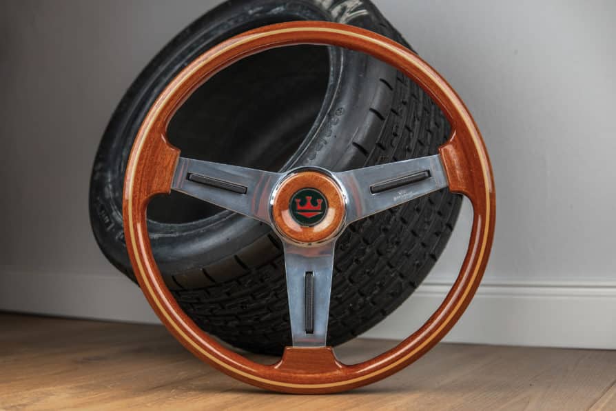 Volante personale in legno del 1978 Mercedes / BMW / Renault / Alfa Romeo