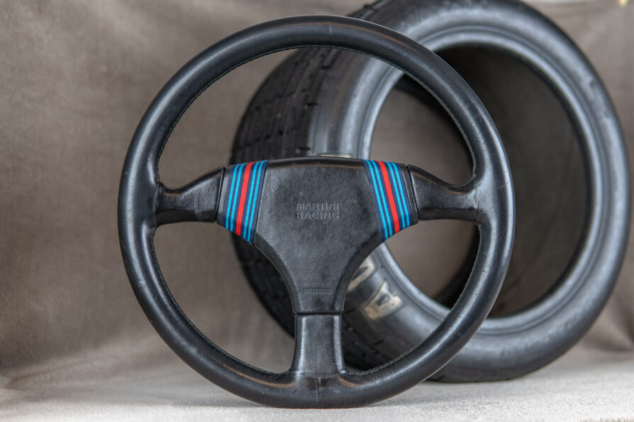 1990' MOMO "Martini Racing" steering wheel Porsche 924 / 944 / 911