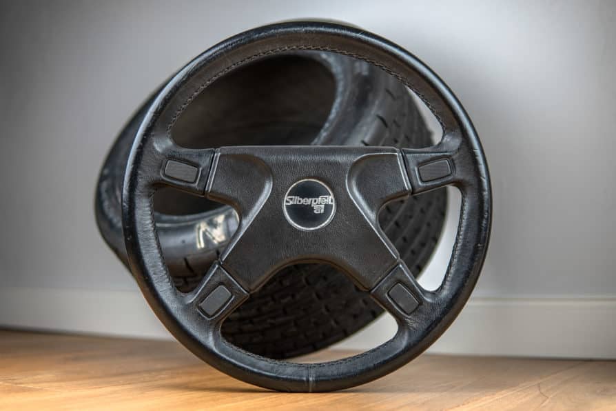 1990' ATIWE "SILBERPFEIL" Lenkrad Mercedes