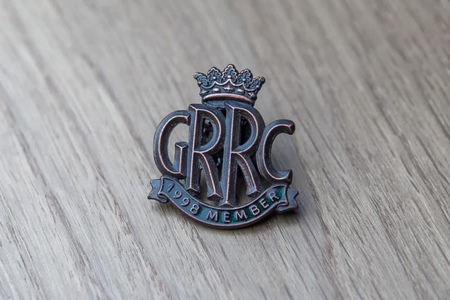1998' Goodwood Road Racing Club Member Pin
