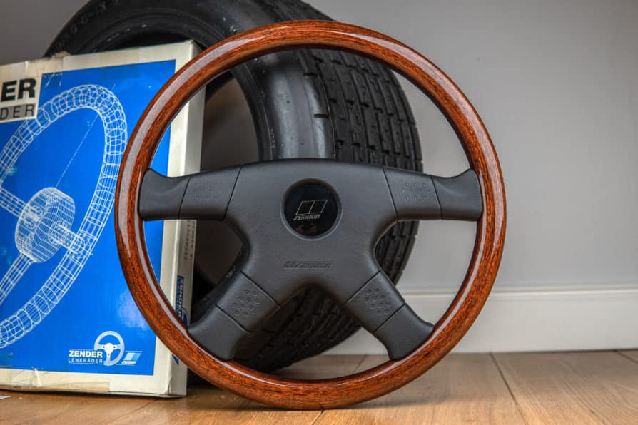 1995' MOMO "ZENDER" wooden steering wheel Fiat / Alfa / Renault / BMW / Opel