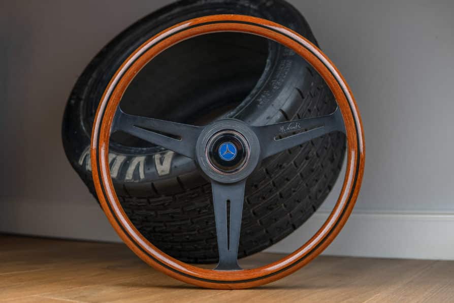 1970' Nardi wooden steering wheel Mercedes W108 / W109 / W110 / W113 / W114 / W115