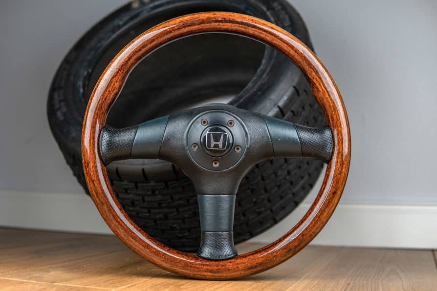 Volante in legno VICTOR del 1990 per HONDA ACCORD / CIVIC / CONCERTO / PRELUDE