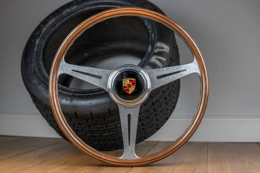 1955' wooden steering wheel PORSCHE 356 PRE-A
