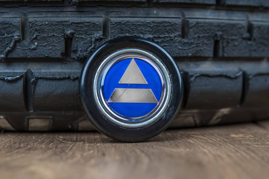 1970' MOMO "AUTOBIANCHI" horn button