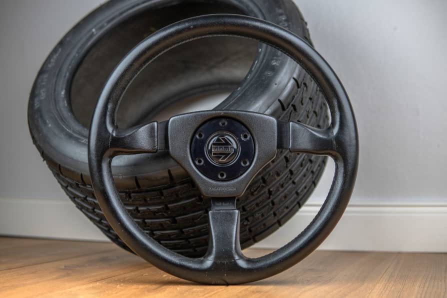 1992' MOMO "ZAGATO DESIGN" steering wheel Alfa Romeo / BMW / Porsche / Fiat