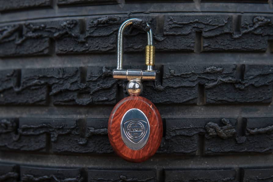 1980s Lancia keychain - Image 2