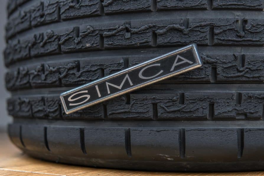 1970s Simca Emblem / Schriftzug