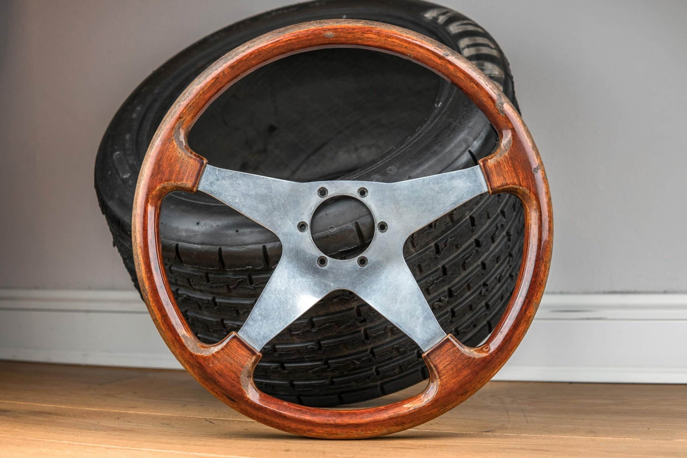 1970' PERSONAL Holz-Lenkrad Alfa Romeo / BMW / Porsche / Mercedes / Fiat -  AUTOMOBILIA ATELIER