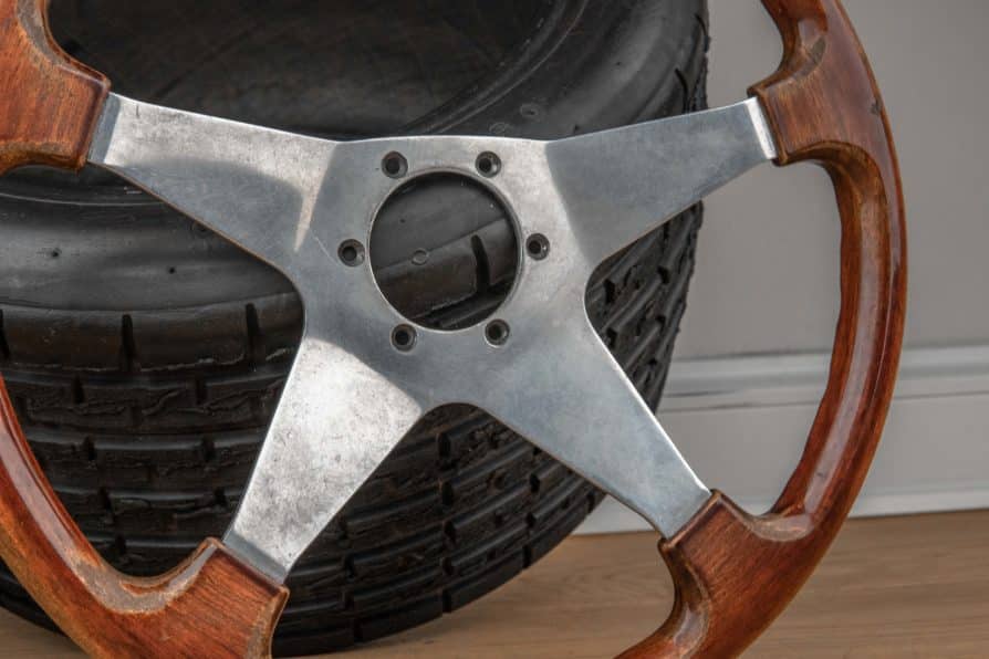 1970' PERSONAL wooden steering wheel Alfa Romeo / BMW / Porsche / Mercedes / Fiat - Image 5