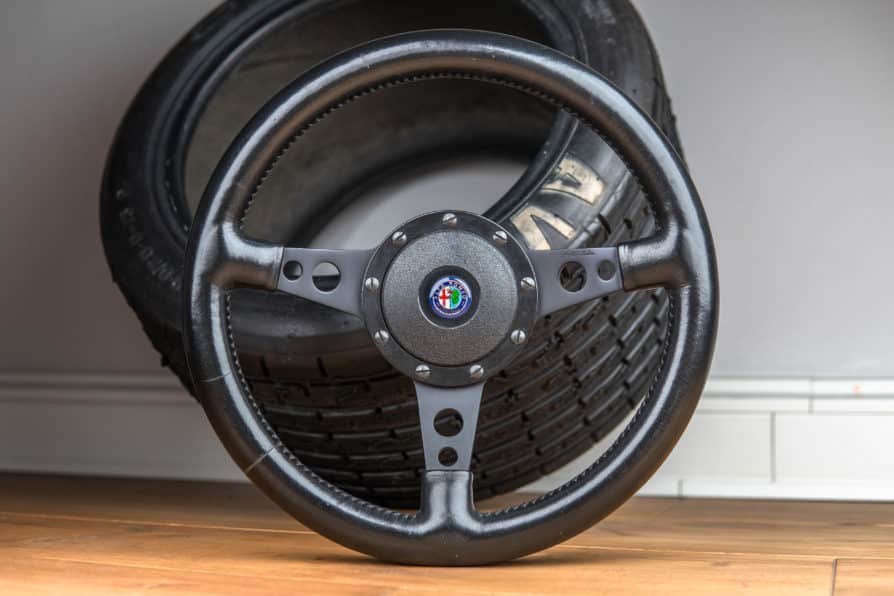 1970s Moto-Lita steering wheel Alfa Romeo Alfasud Sprint Veloce