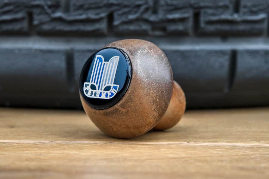 1970s wooden gear knob Triumph