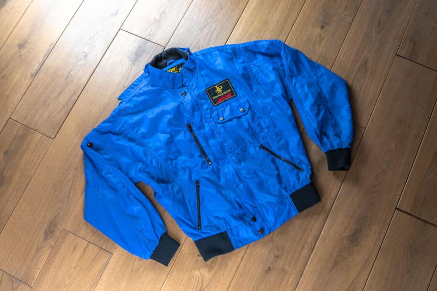 Veste de sport des années 1980 « John Player Special » Lotus 98T