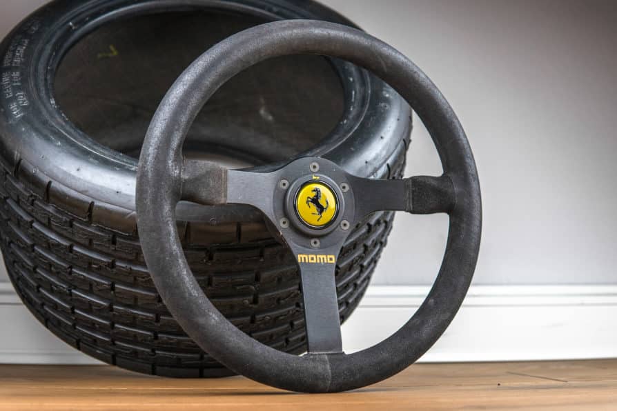 1996' MOMO Alcantara Lenkrad Ferrari F50 GT