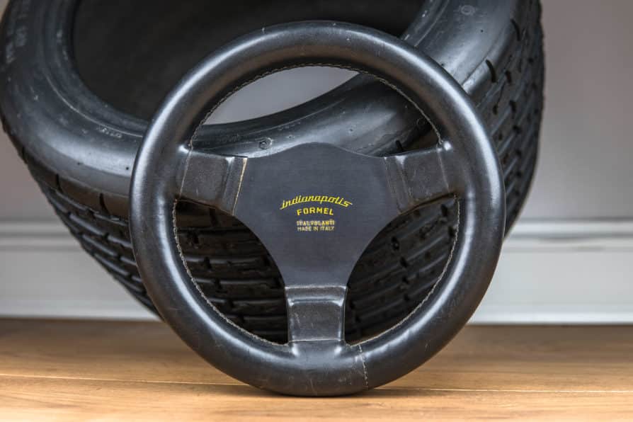 1980s Indianapolis Formula F1 Steering Wheel