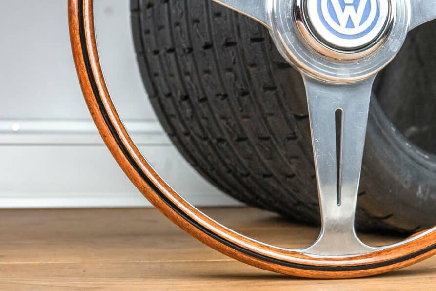 1961' NARDI wooden steering wheel VW Beetle Ovali Brezel / Karmann Ghia - Image 4