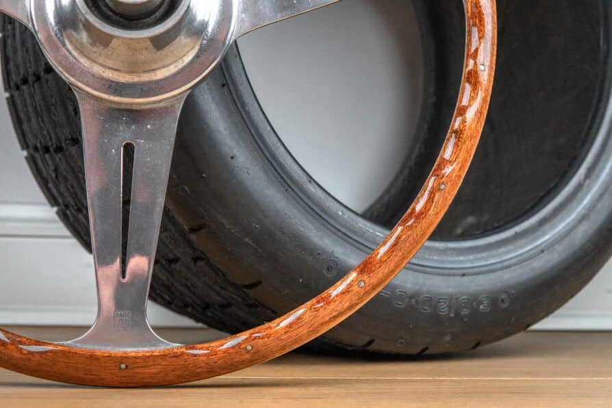 1961' NARDI wooden steering wheel VW Beetle Ovali Brezel / Karmann Ghia - Image 7
