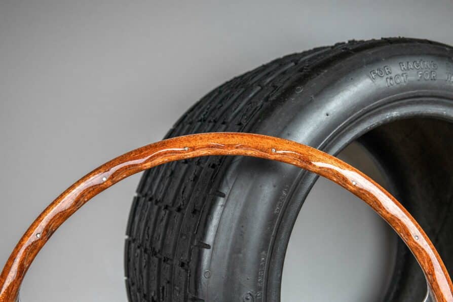 1961' NARDI wooden steering wheel VW Beetle Ovali Brezel / Karmann Ghia - Image 8
