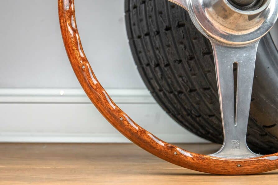 1961' NARDI wooden steering wheel VW Beetle Ovali Brezel / Karmann Ghia - Image 9