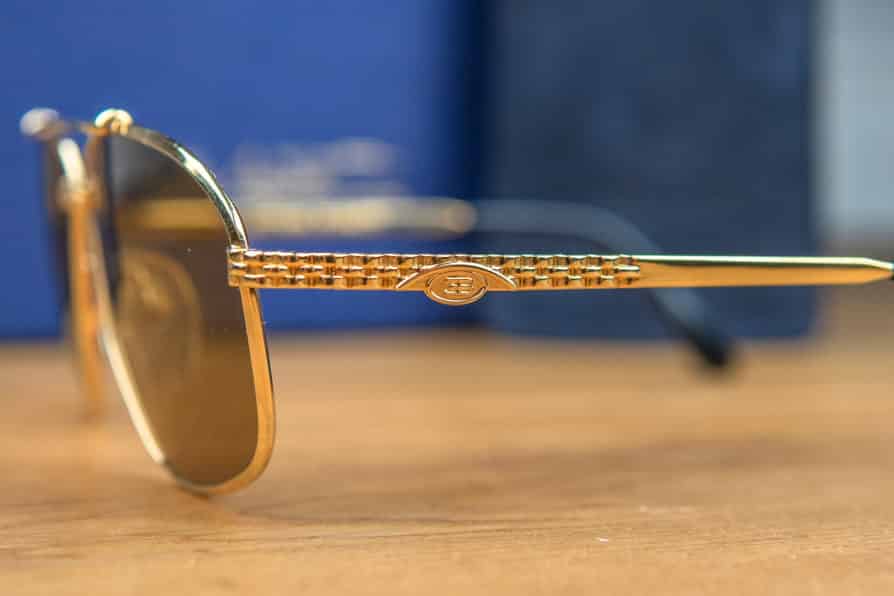 1990s Ettore Bugatti sunglasses EB 504/S - Image 4