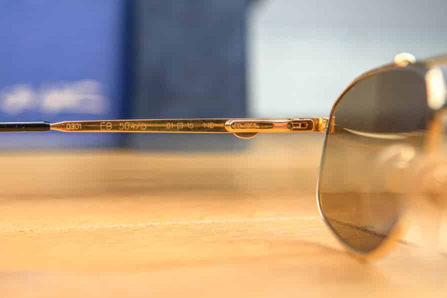 1990s Ettore Bugatti sunglasses EB 504/S - Image 8