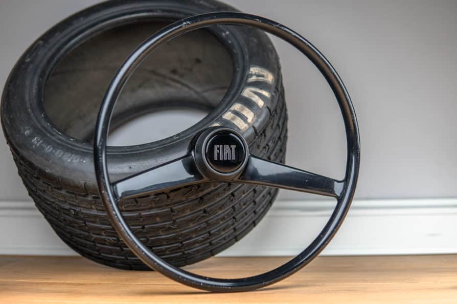 1970s steering wheel Fiat 127 (1st generation)