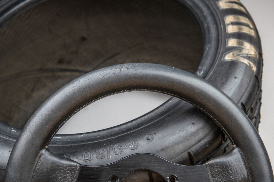 1980s Raceused MOMO steering wheel Ferrari F1 - Image 4