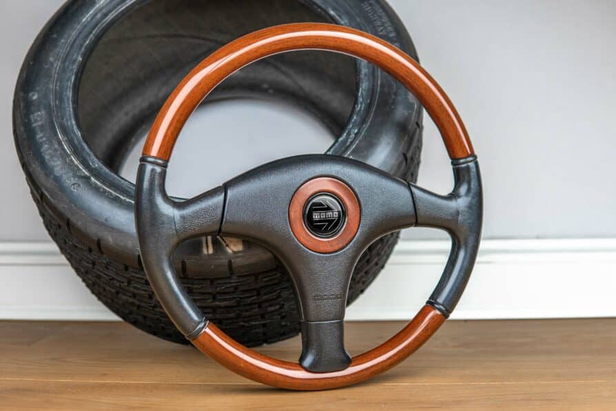 1993' MOMO DAL36 wooden steering wheel Fiat / Alfa / Renault / BMW / Opel