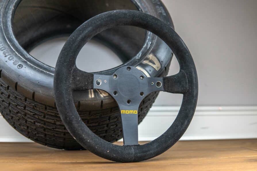 1980s MOMO steering wheel Porsche 956 / 962