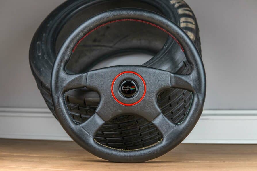 1992' MOMO "Benetton Formula 1" steering wheel BMW / Porsche / Mercedes
