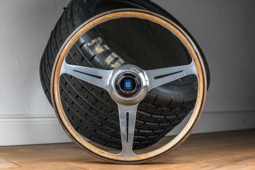 Volante in legno NARDI Lancia / Fiat del 1969