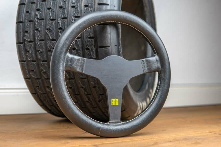 1970s MOMO F1 steering wheel Lotus 72 / 76 “JPS” (1st Gen)