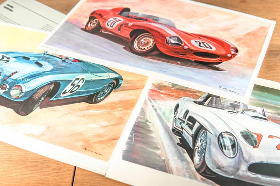 Calendrier Klaus Bürgle « Voitures de course de 1950 à aujourd'hui » – Image 3