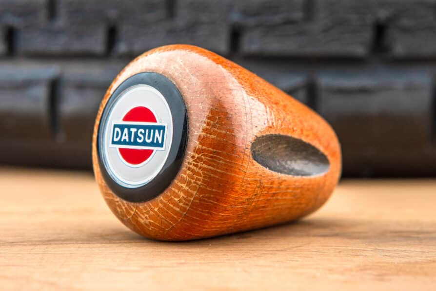 Pommeau de levier de vitesse en bois PERSONNEL Datsun 1980