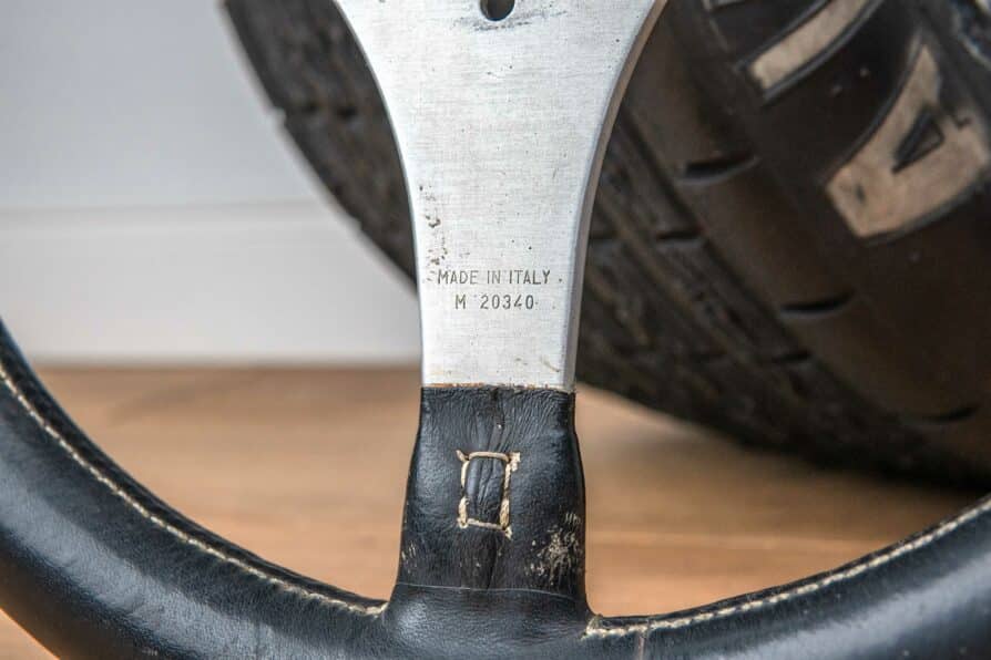 1970s MOMO "Jackie Stewart" steering wheel Porsche / BMW / Fiat / Renault - Image 5