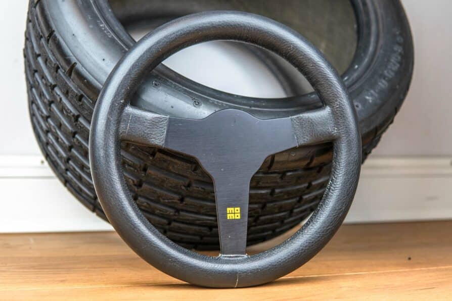 1970s MOMO F1 steering wheel Lotus 72 / 76 “JPS” (2nd Gen)