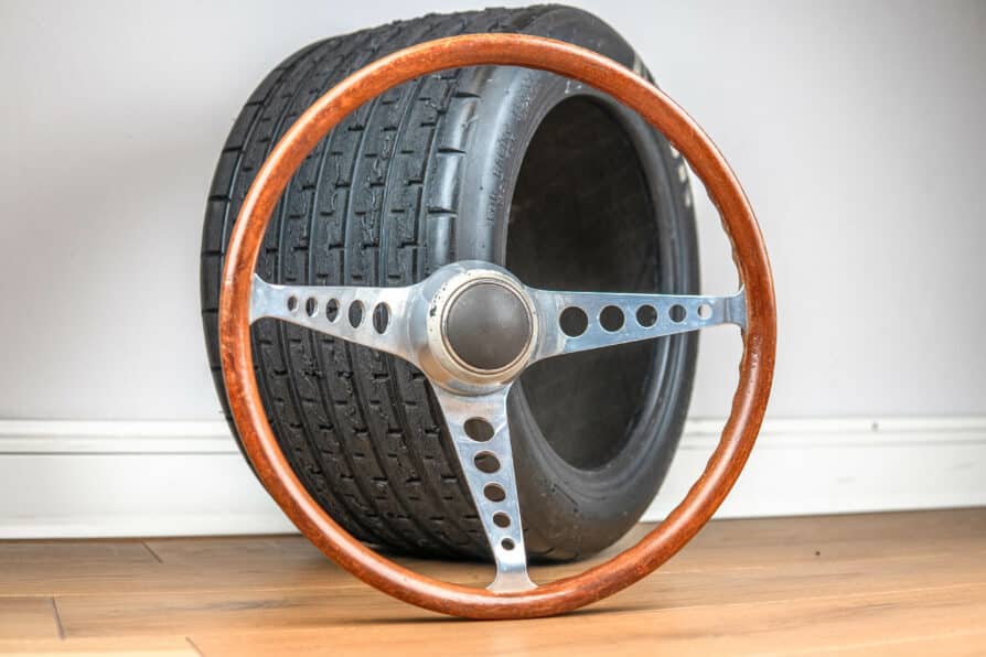 1970s Formula Speedwell Holz-Lenkrad VW Käfer / Karmann Ghia