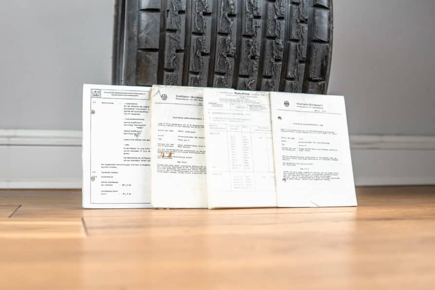Gutachten / ABE ATIWE - ATI Lenkrad Nr. 70027 / 70009 / 70110 / 956-071/85