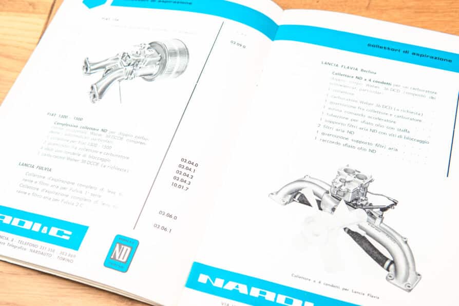 1967' Nardi & C Katalog Lenkräder / Vergaser usw. – Bild 4
