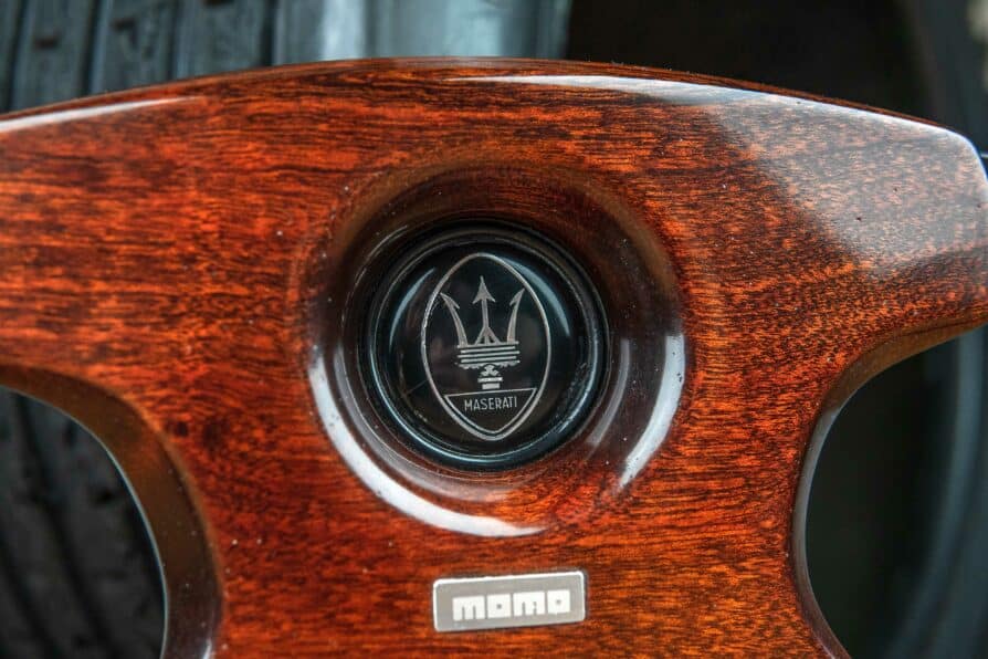 1987' MOMO wooden steering wheel Maserati Quattroporte III - Image 5