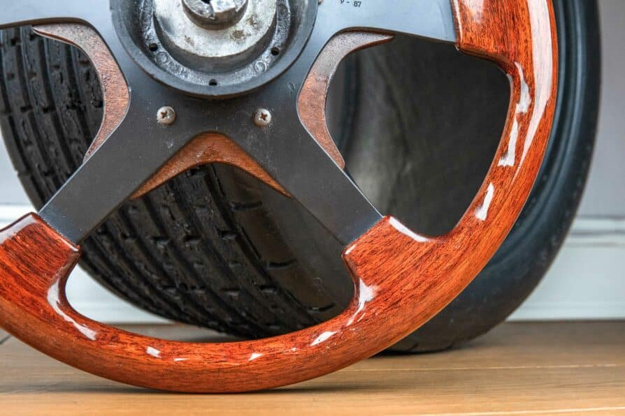 1987' MOMO wooden steering wheel Maserati Quattroporte III - Image 6