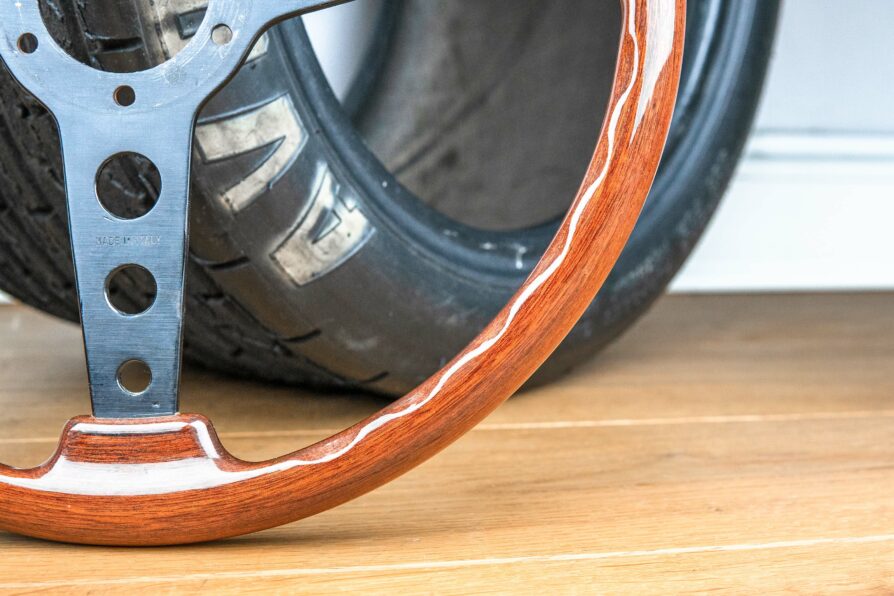 1970s MOMO "daytona" wooden steering wheel BMW / Porsche / Mercedes / Ferrari - Image 7