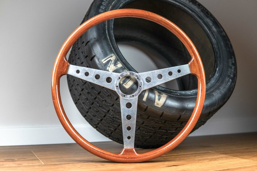 1966' V.G. Hellebore Holz-Lenkrad Alfa Romeo Giulia Sprint GTA GT GTV