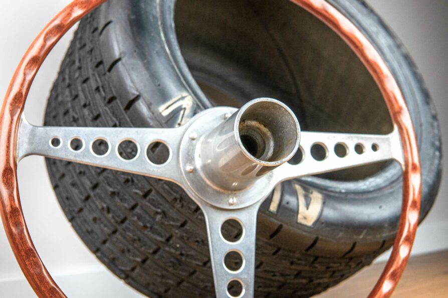 1960s Jaguar E-Type Holz-Lenkrad – Bild 5
