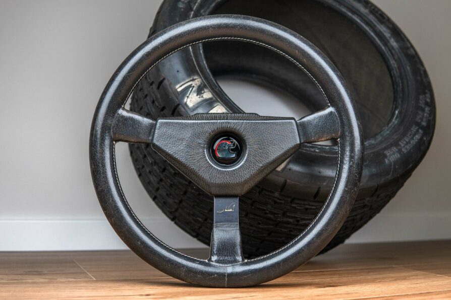 1980' MOMO "Mario Andretti" Lenkrad Signature-Edition