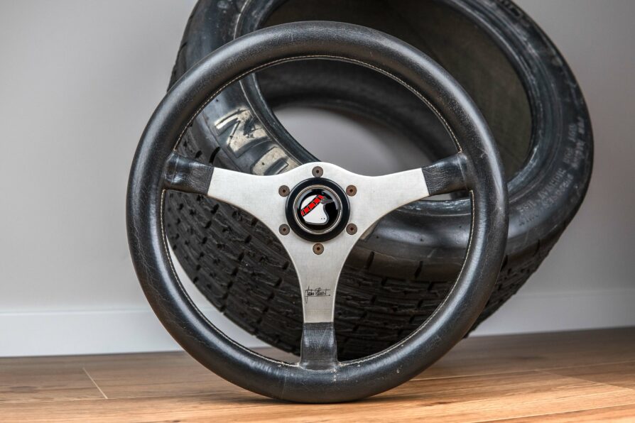 1970s MOMO "Jackie Stewart" Lenkrad Signature-Edition