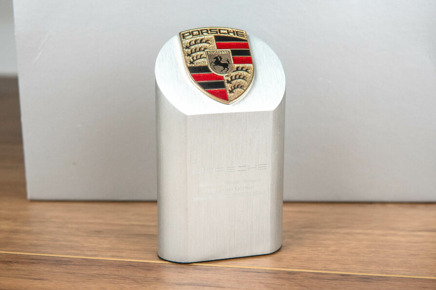 Porsche Auslieferung Pylon 991 911 Carrera Cabriolet