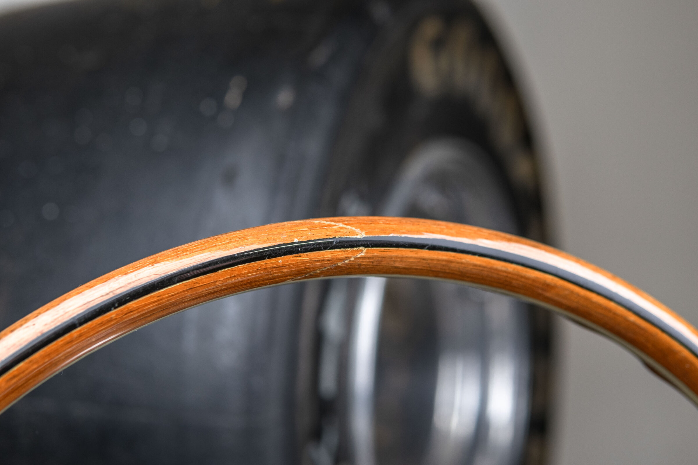 1960s Zimber DKW 1000s Holz-Lenkrad – Bild 4